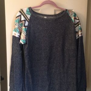 Sequin sweatshirt